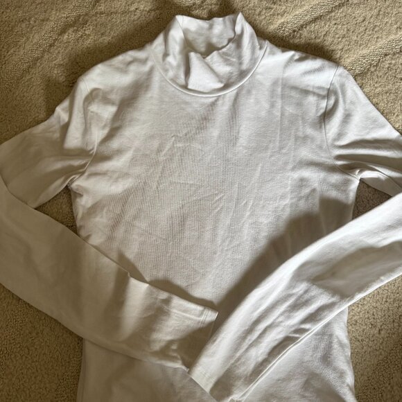 Abercrombie & Fitch Mock-Neck Long Sleeve Shirt - Picture 1 of 4